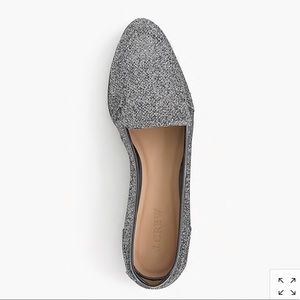 J. Crew Collins glitter loafer